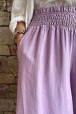 Riviera Palazzo Pant Mauve